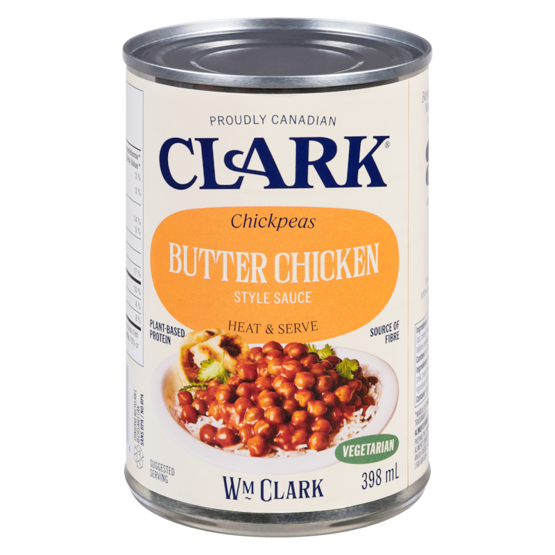 Chickpeas Butter Chicken Style Sauce