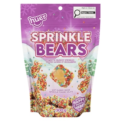 Huer Sprinkle Bears 300 g, $2.00/100g