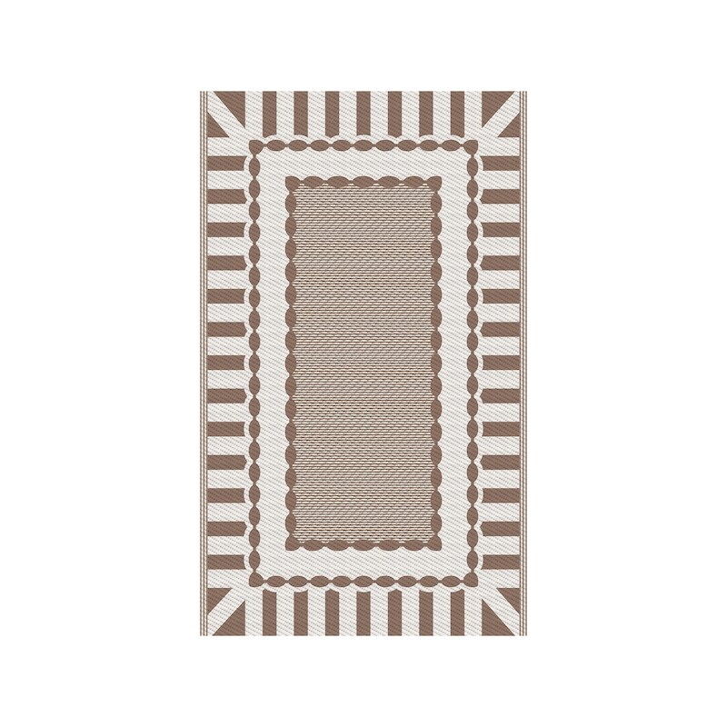 Reversible Outdoor Rug - Border