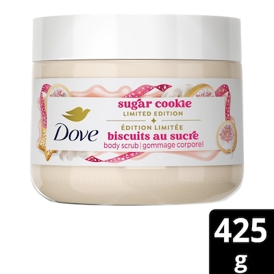 Dove Body Scrub Limited Edition Sugar Cookie  (Deep Nourishment) 425 g, $4.00/100g