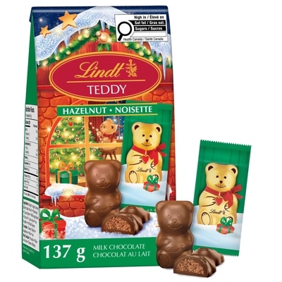Lindt TEDDY Hazelnut Chocolate Praline Bag 137 g, $8.39/100g