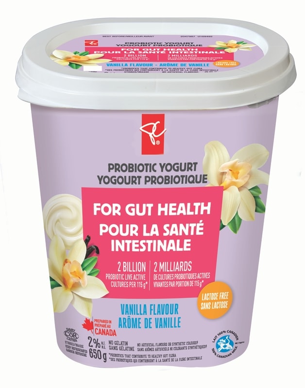 Vanilla Flavour Probiotic Yogurt
