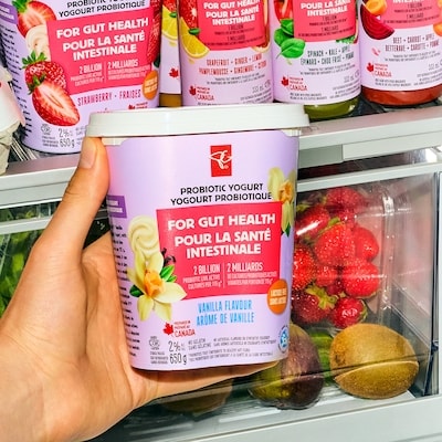 President's Choice Lactose-Free Vanilla Flavour Probiotic Yogurt