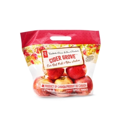 President's Choice Our Best Pick Cider Grove Apples $5.51/1kg