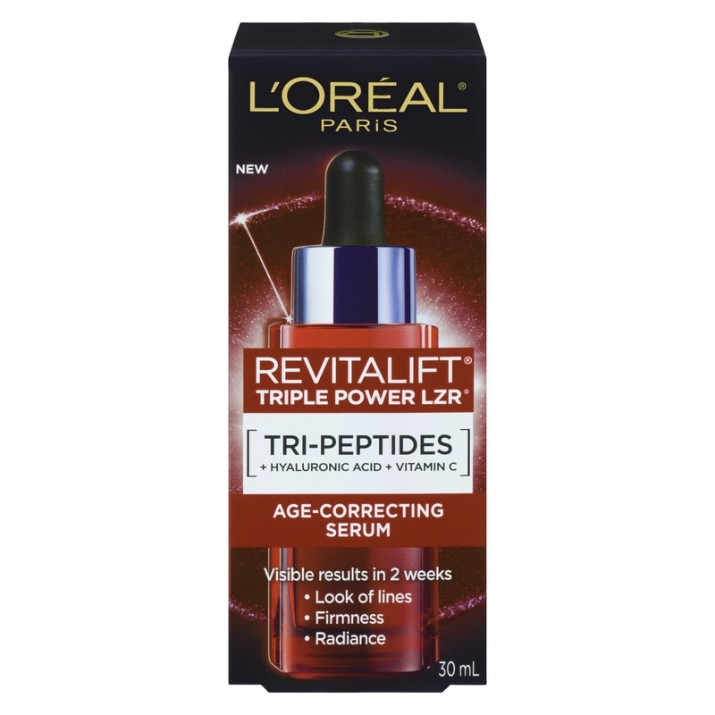 Age-Correcting Serum Tri-Peptides + Hyaluronic Acid + Vitamin C