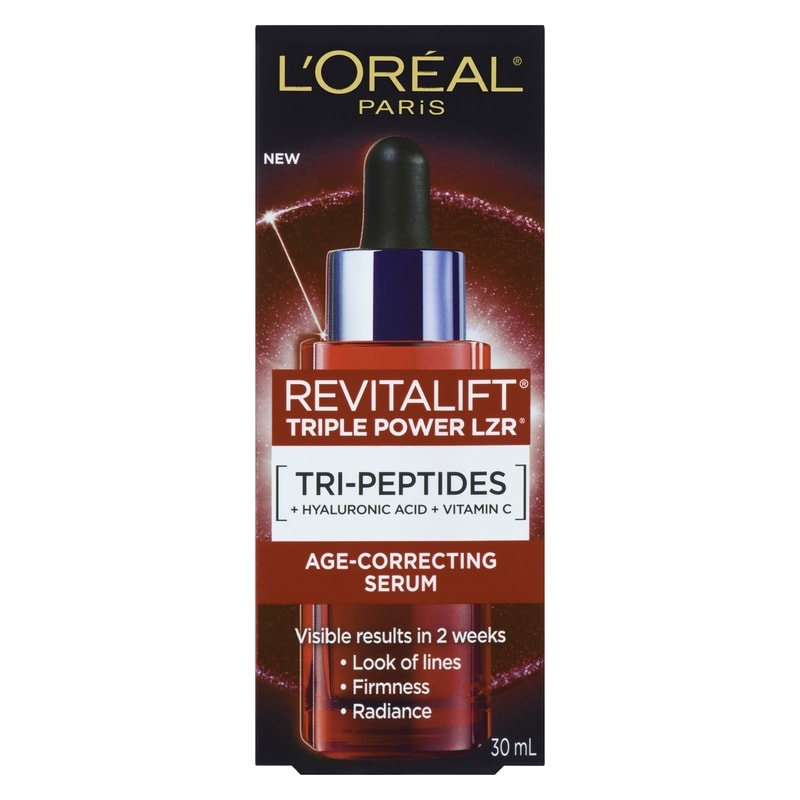 Age-Correcting Serum Tri-Peptides + Hyaluronic Acid + Vitamin C