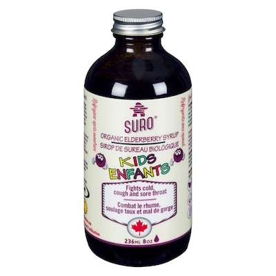 SURO Organic Elderberry Syrup Kids Age 1⁺ 1 ea, $19.99/1ea