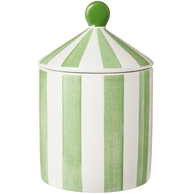 Life at Home Bougie parfumée à la citronnelle – rayures vertes 1 ea, 10,00 $/1ch