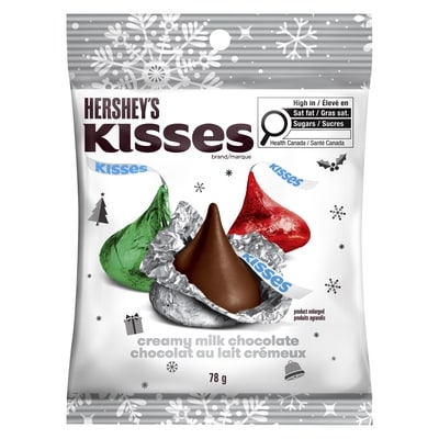 Hershey’s Chocolat au lait crémeux 78 g, 3,83 $/100g
