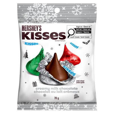 Hershey’s Chocolat au lait crémeux 78 g, 3,83 $/100g