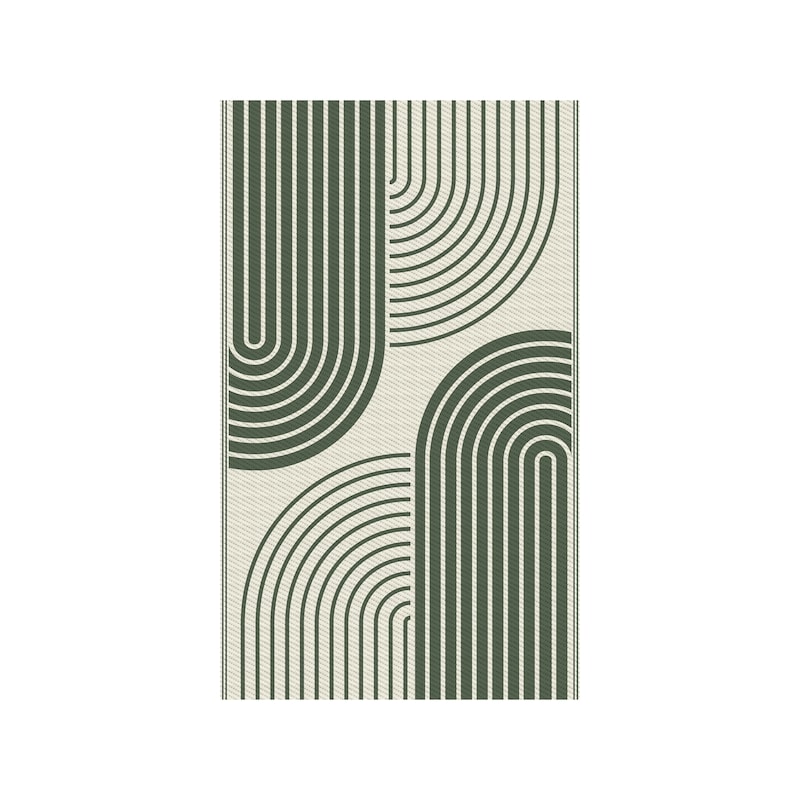 Reversible Outdoor Rug - Arch Stripes