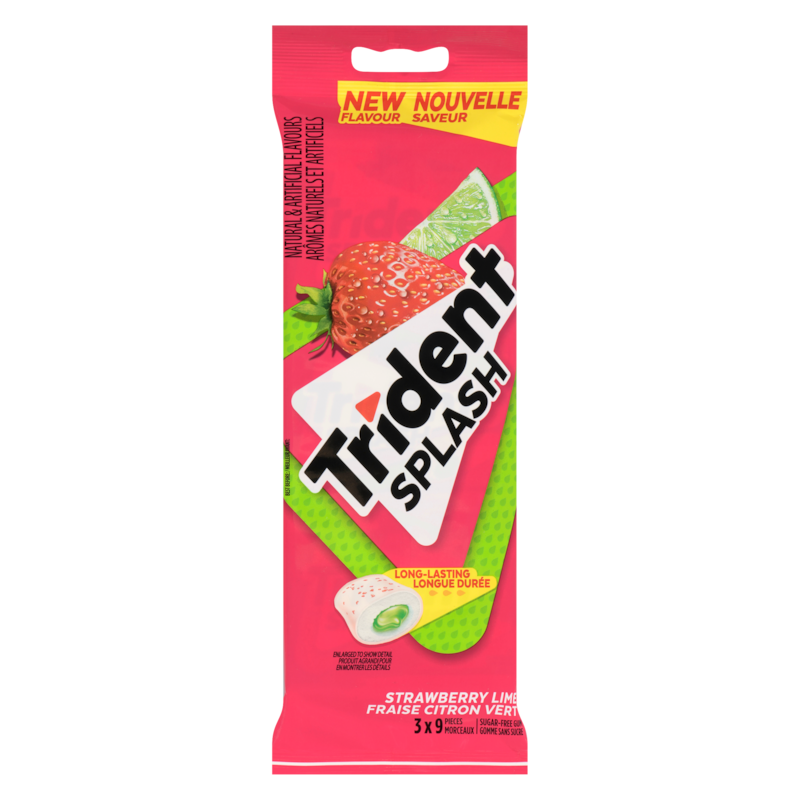 Splash Gum, Strawberry Lime