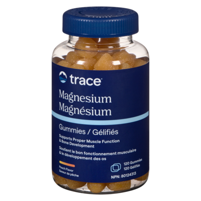 Trace Minerals Magnesium Gummies Peach 120 ea, $0.33/1ea