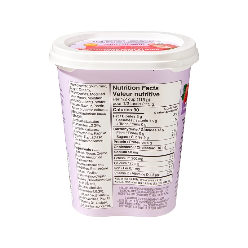  Strawberry Probiotic Yogurt