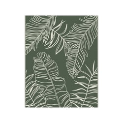 Everyday Essentials Reversible Outdoor Rug - Giant Banana Leaves 1 ea, $75.00/1ea