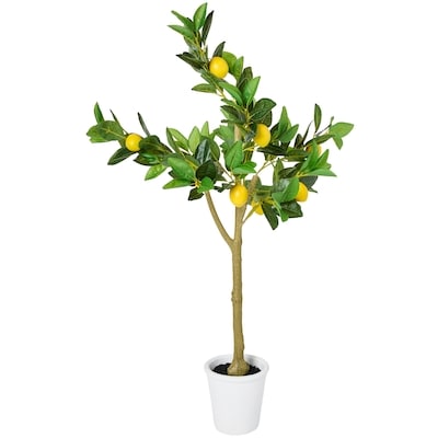 Life at Home Faux Lemon Tree with Pot 1 ea, $50.00/1ea