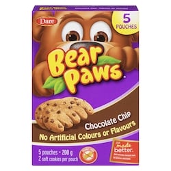 Dare Soft Cookies Chocolate Chip 200 g, $0.50/100g
