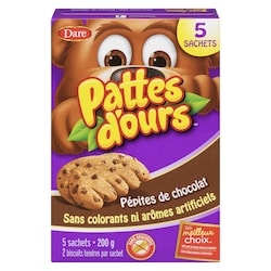 Dare Biscuits tendres pépites de chocolat 200 g, 0,50 $/100g