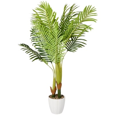 Life at Home Faux Palm Tree with Pot 1 ea, $50.00/1ea