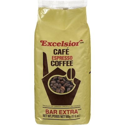 Excelsior Coffee Espresso 500 g, $3.20/100g