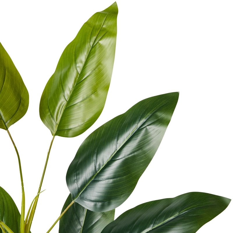 Faux Banana Leaf Tree with Pot