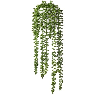 Life at Home Faux Donkey Tail Plant with Pot 1 ea, $10.00/1ea