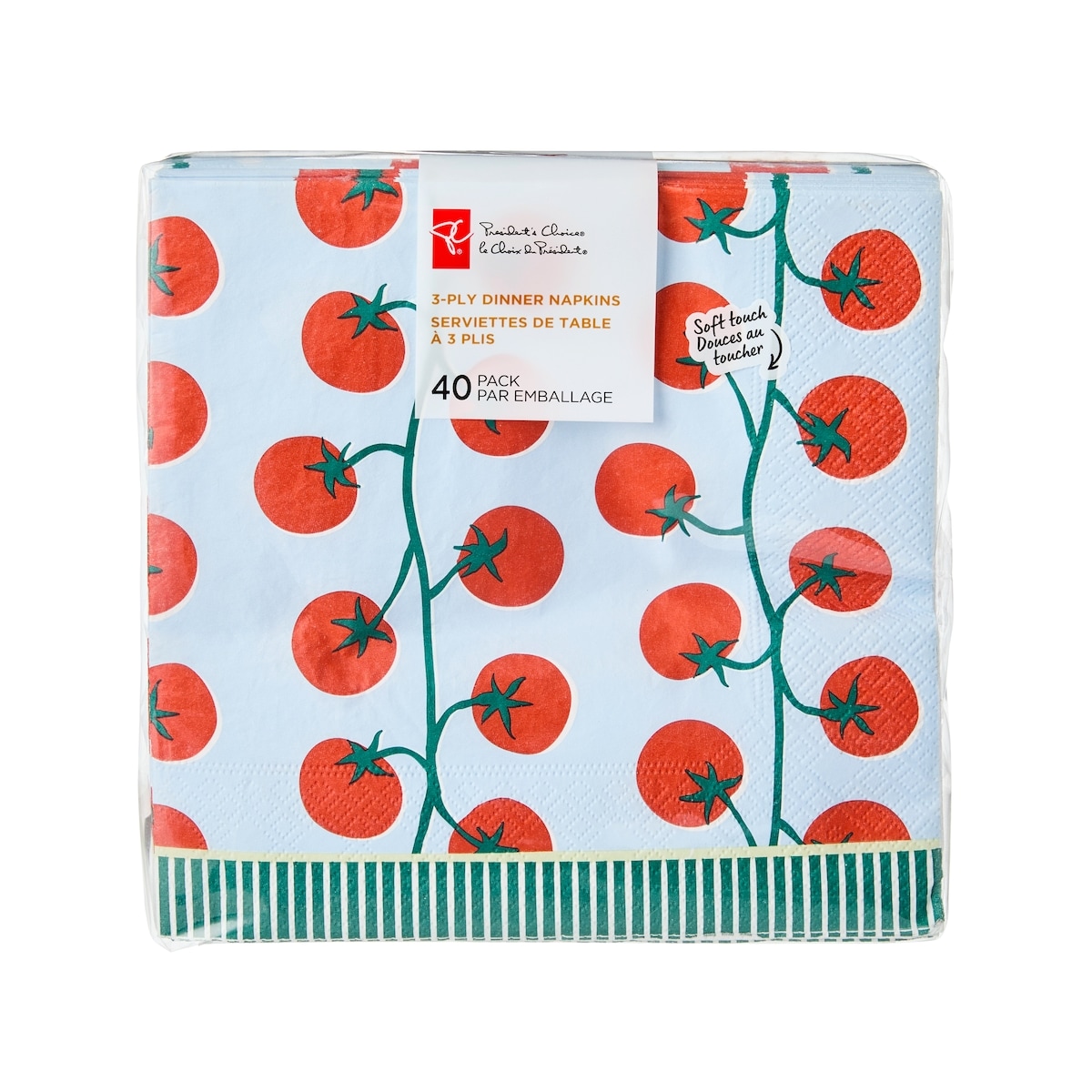 President's Choice 3 Ply Dinner Napkins