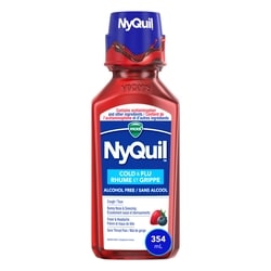 Vicks NyQuil Cold & Flu, Alcohol Free 354 ml, $5.08/100ml