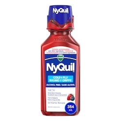 Vicks Médicament Rhume et grippe sans alcool, saveur de baies 354 ml, 5,51 $/100ml
