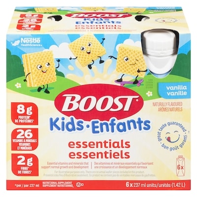 Nestle Health Science BOOST pour enfants Essentiels vanille 6x237.0 ml, 6,32 $/100ml