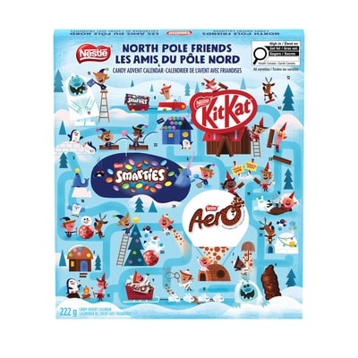Nestlé North Pole Friends Advent Calendar 222 g, $7.21/100g