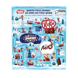 Nestlé Calendrier de l’avent Les amis du pôle Nord 222 g, 7,21 $/100g