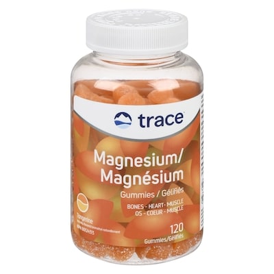 Trace Minerals Magnesium Gummies Tangerine 120 ea, $0.25/1ea