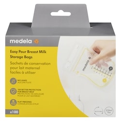 Easy Pour Breast Milk Storage Bags