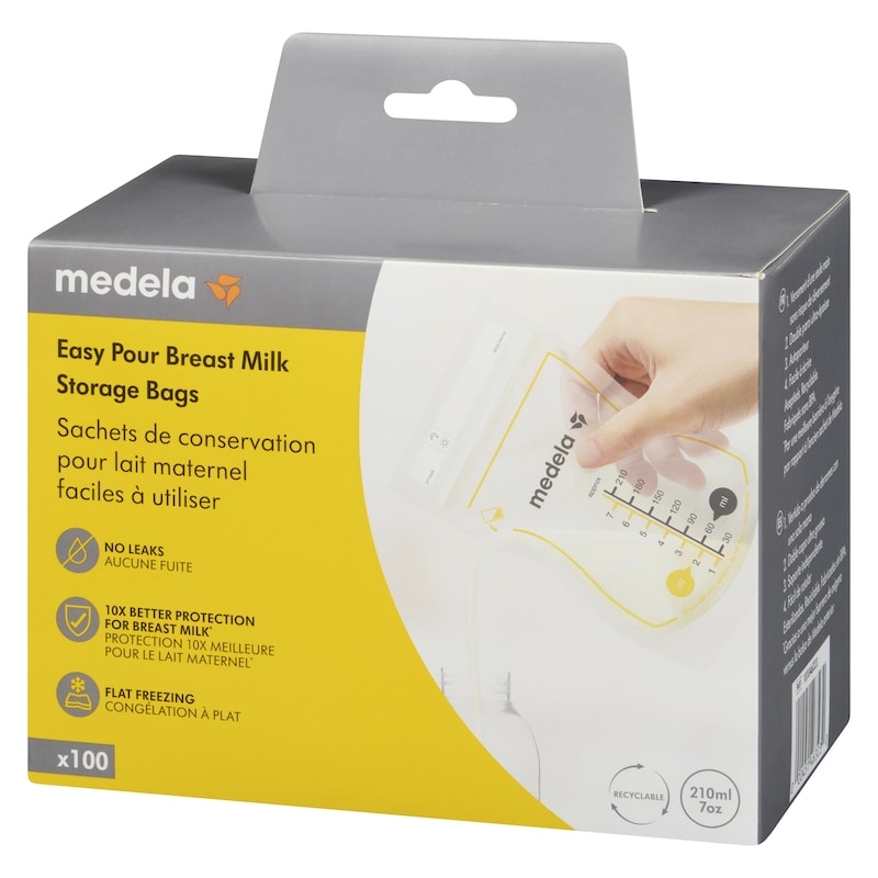 Easy Pour Breast Milk Storage Bags