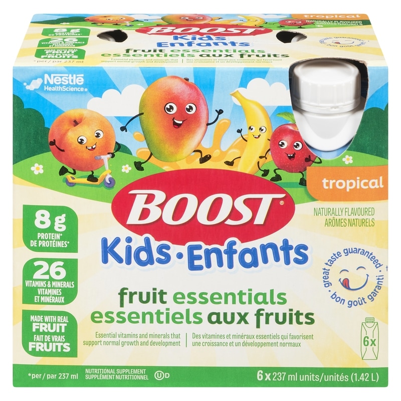 BOOST Kids Fruit Essentials, Tropical