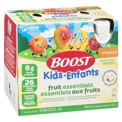 BOOST pour enfants Essentiels Fruits tropicaux