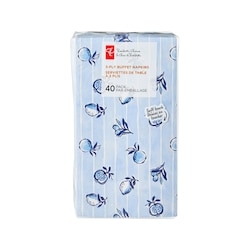 le Choix du Président Lot de 40 serviettes de table à 3 plis – fruits 40 ea, 0,13 $/1ch