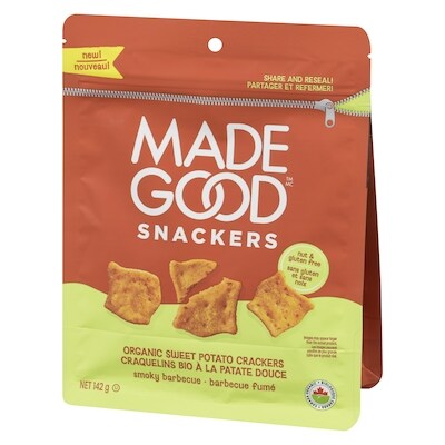 Organic Sweet Potato Crackers Smoky Barbecue