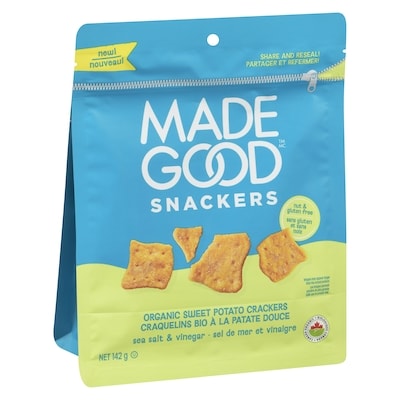 Organic Sweet Potato Crackers Sea Salt & Vinegar