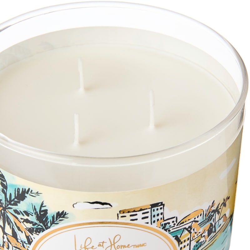 Barbados Scented 3-Wick Candle