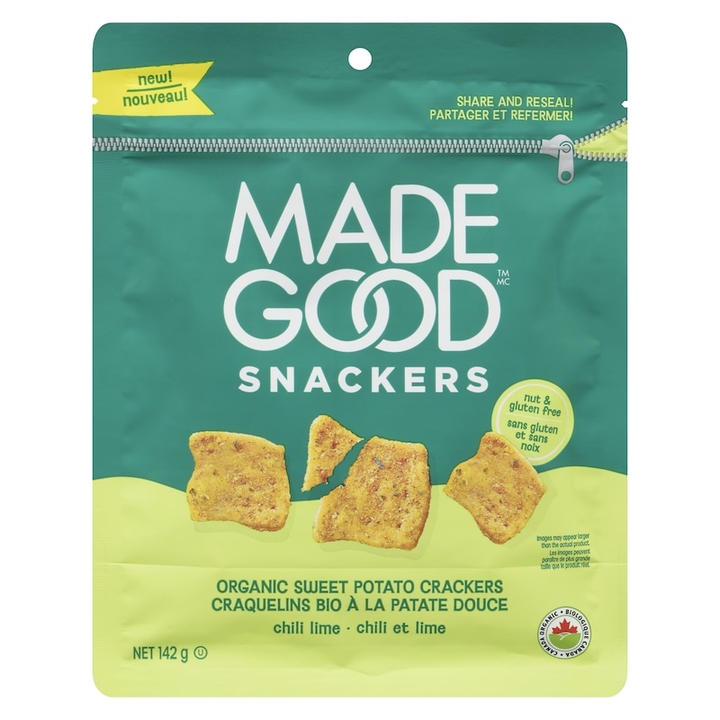 Organic Sweet Potato Crackers Chili Lime