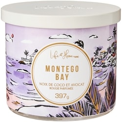 Life at Home Bougie parfumée à 3 mèches Montego Bay 1 ea, 16,00 $/1ch
