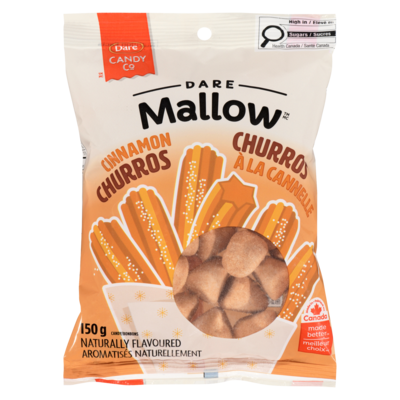 Dare Churros à la cannelle Mallow  150 g, 1,33 $/100g