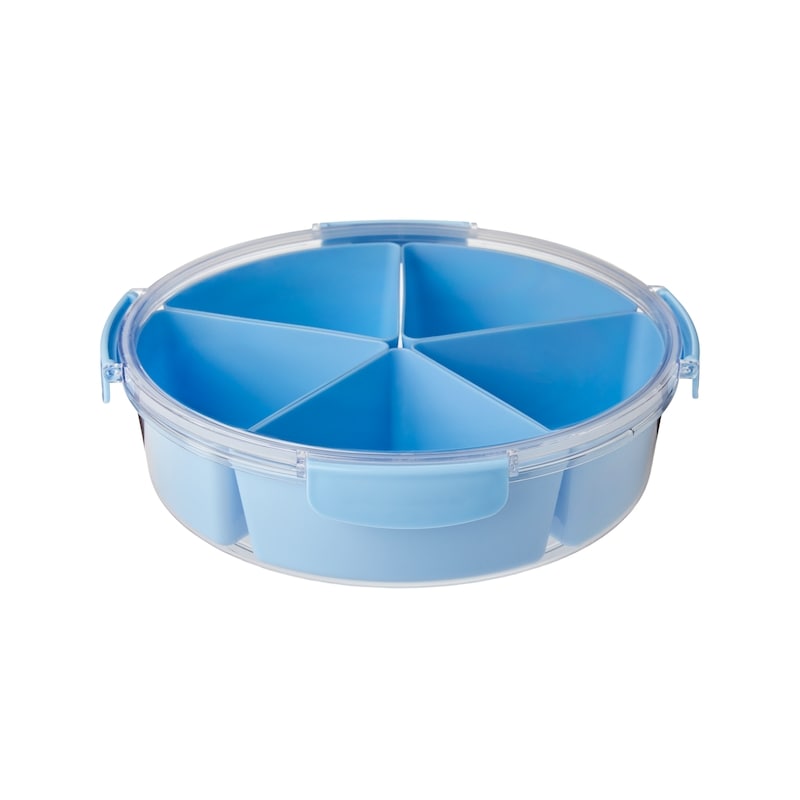 5-Section Snack Storage with Lid