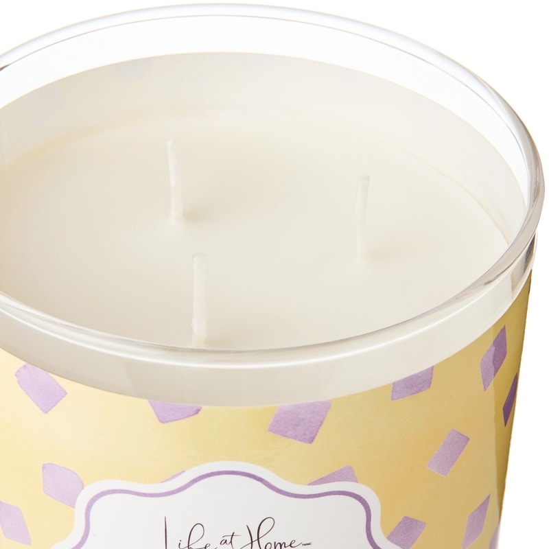 Lemon Bacio Scented 3-Wick Candle