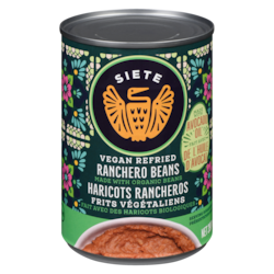 Vegan Refried Ranchero Beans
