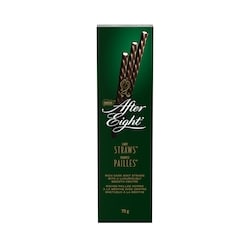 After Eight Dark Mint Straws 75 g, $8.65/100g