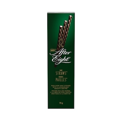 After Eight Dark Mint Straws 75 g, $9.32/100g