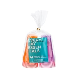 Everyday Essentials Lot de 24 gobelets de fête teintés – teintes chaudes 24 ea, 0,17 $/1ch